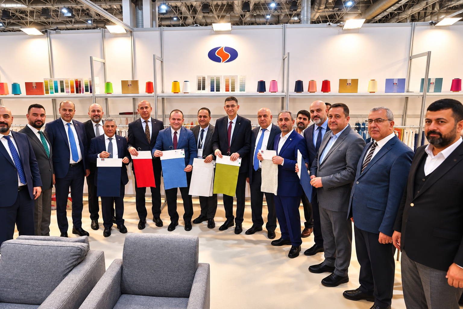 Geçmiş yılların Gaziantep Penye ve Tekstil Fuarı görselleri