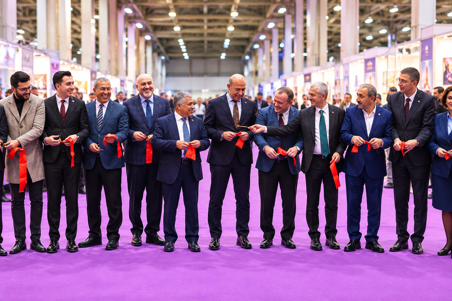 Geçmiş yılların Gaziantep Penye ve Tekstil Fuarı görselleri