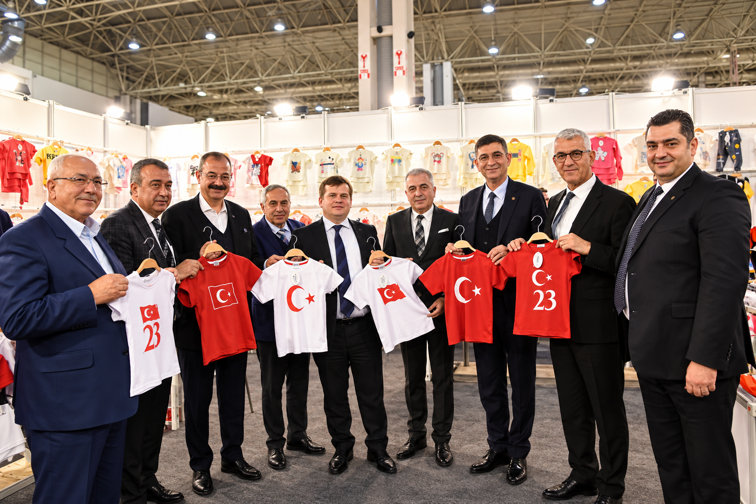 Geçmiş yılların Gaziantep Penye ve Tekstil Fuarı görselleri