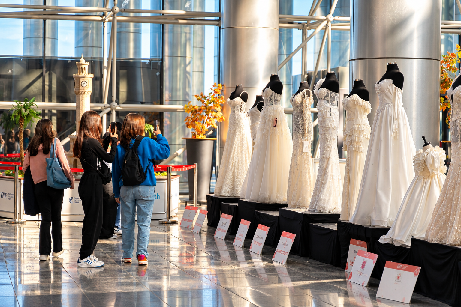 Geçmiş yılların IF Wedding Fashion İzmir görselleri