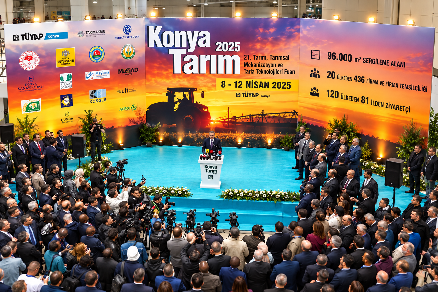 Konya Tarım - 23. Uluslararası Tarım, Tarımsal Mekanizasyon ve Tarla Teknolojileri Fuarı 2027