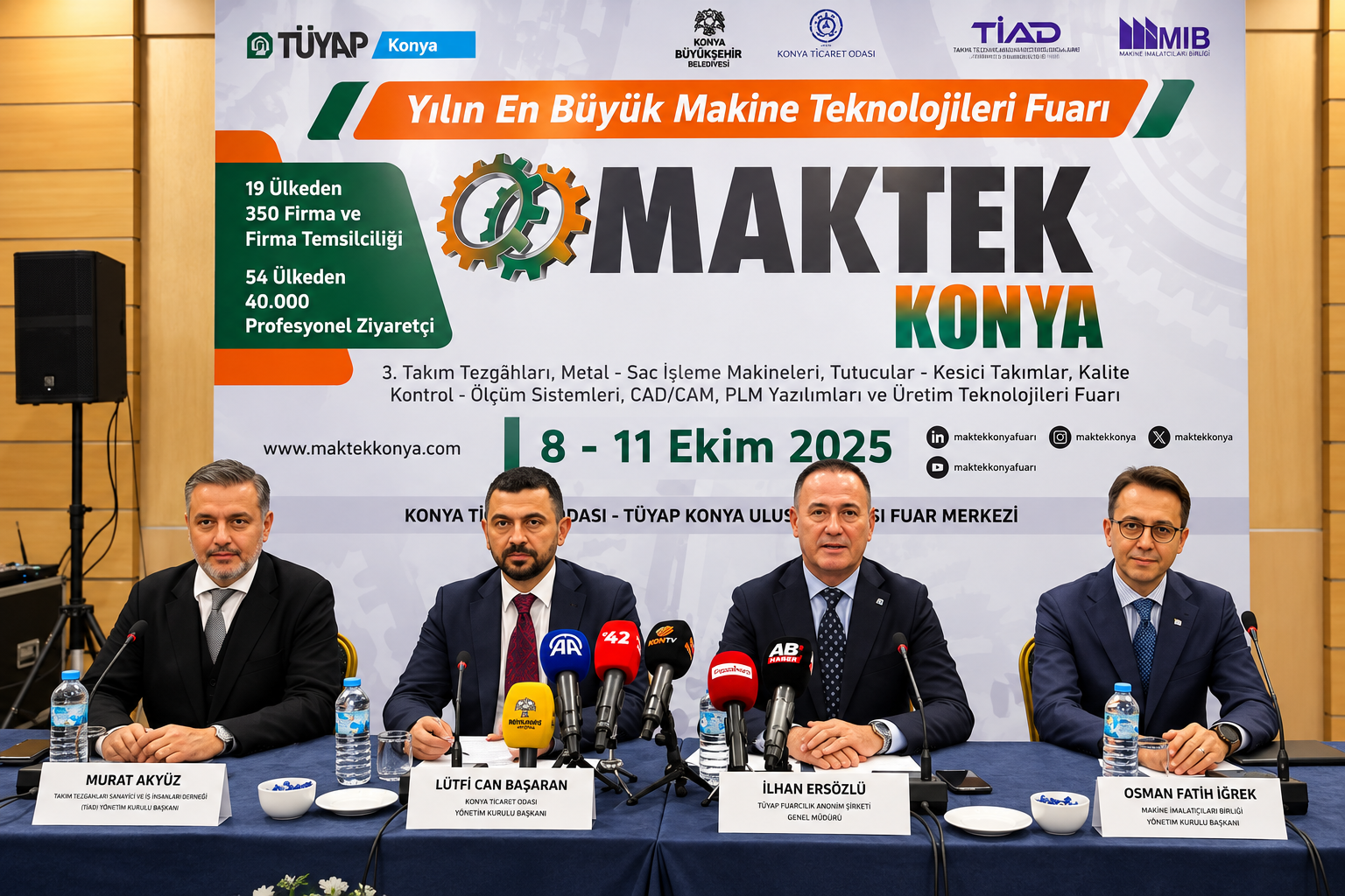 MAKTEK Konya - 4. Takım Tezgâhları ve Üretim Teknolojileri Fuarı 2027