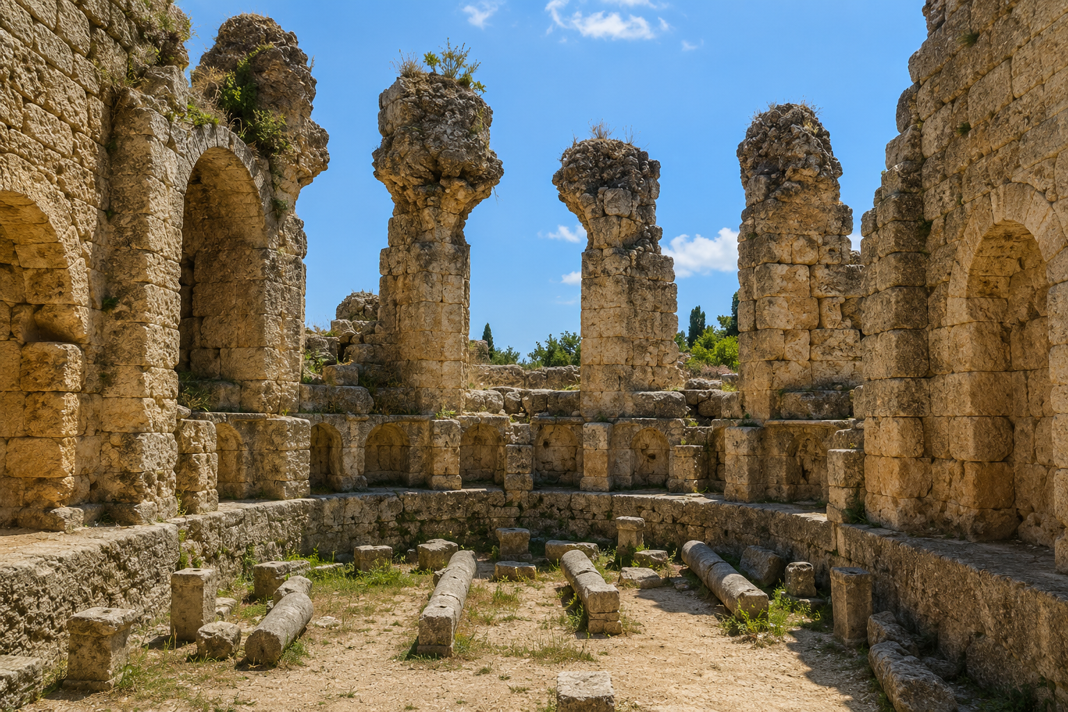 Antalya’nın En Sinematik Tarih Rotası: Perge — Antalya kültür rotası görseli