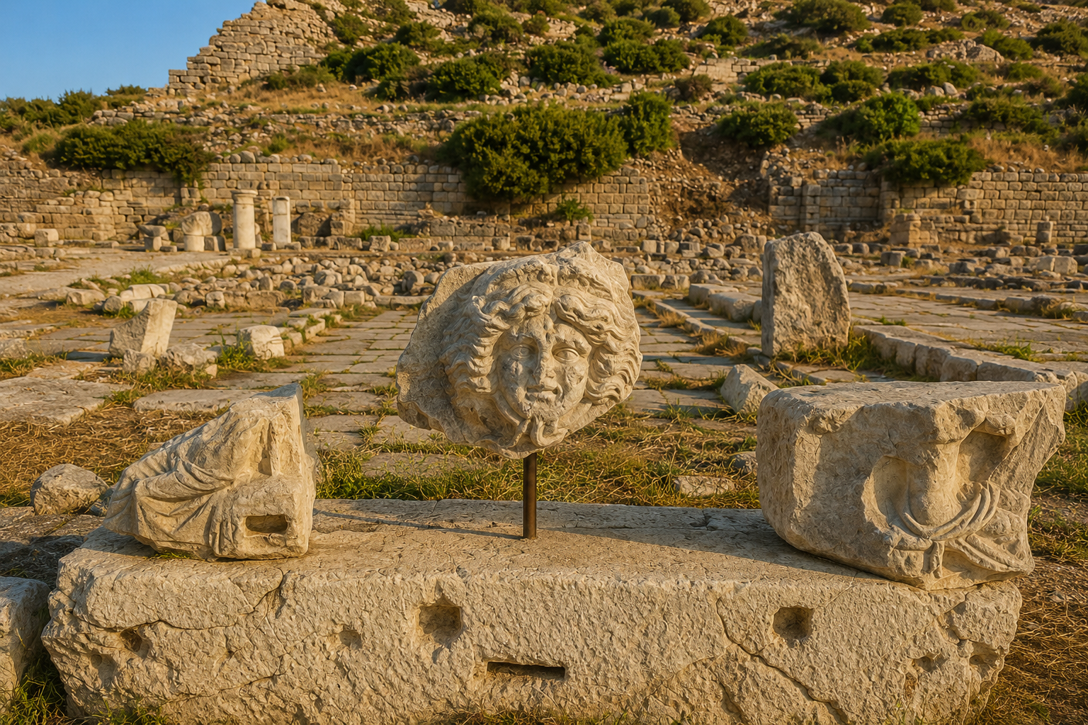İki Denizin Ortasında Kaybolmuş Antik Şehir: Knidos — Muğla kültür rotası görseli