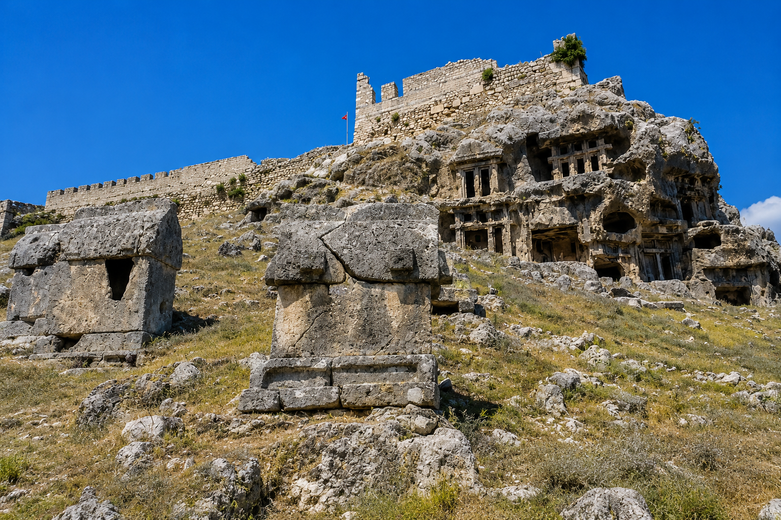 Muğla’nın Dağlar Arasındaki Antik Kenti: Tlos — Muğla kültür rotası görseli