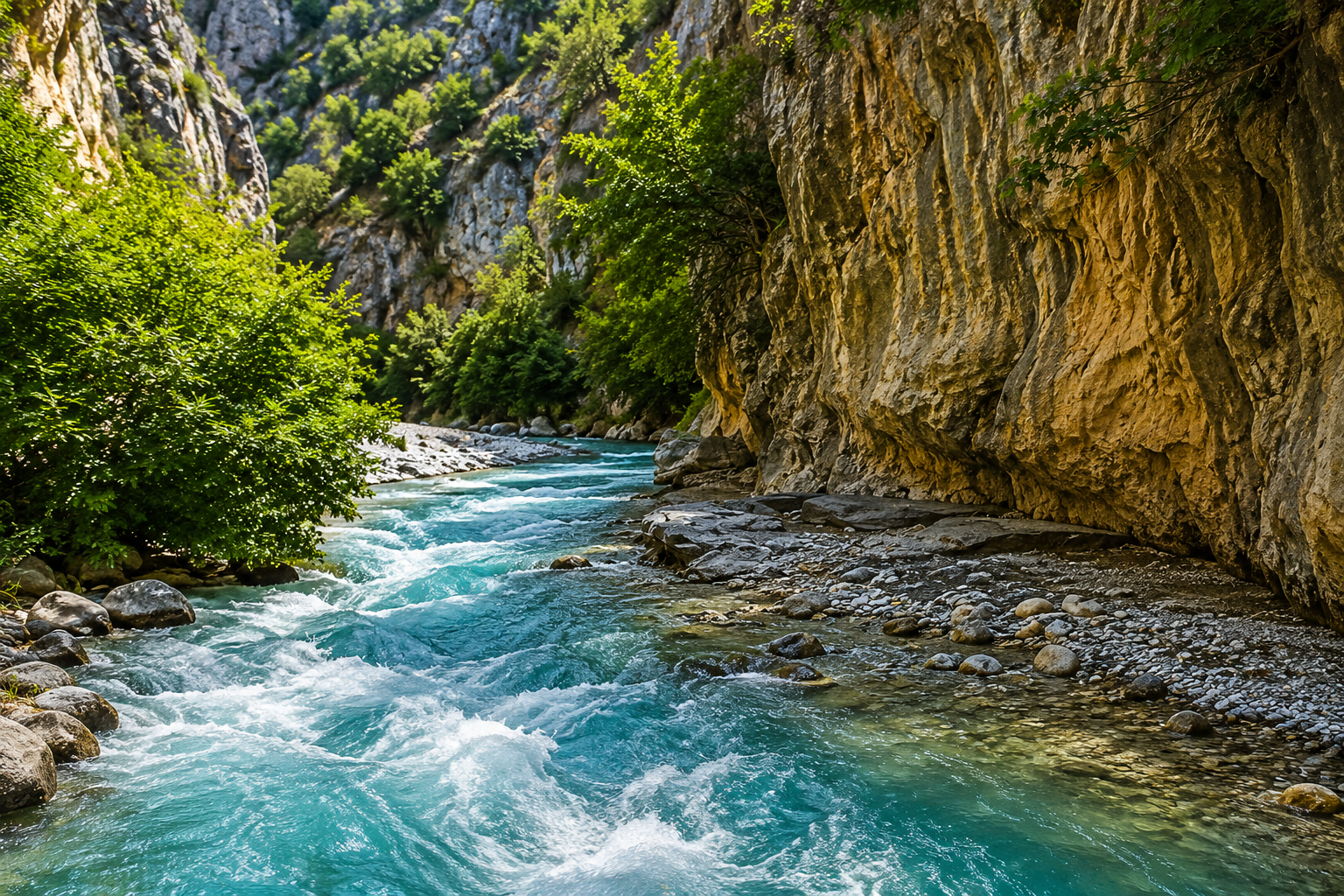 Buz Gibi Suların İçinden Geçen Bir Macera: Saklıkent — Muğla kültür rotası görseli