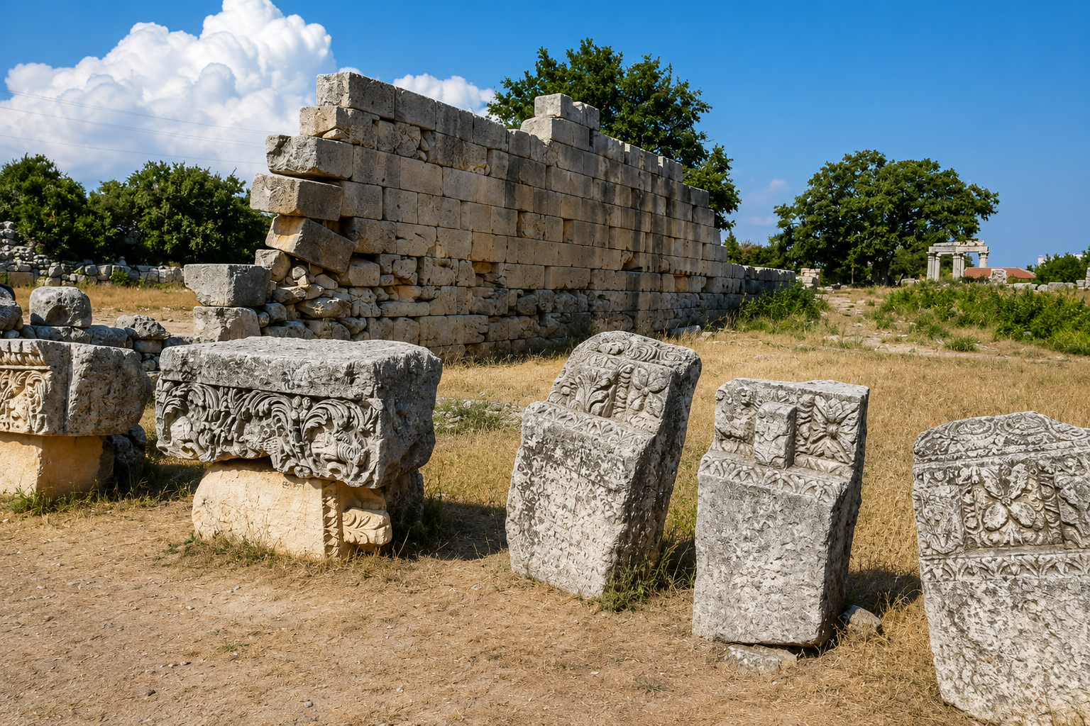 Uzuncaburç Antik Kenti — Mersin kültür rotası görseli