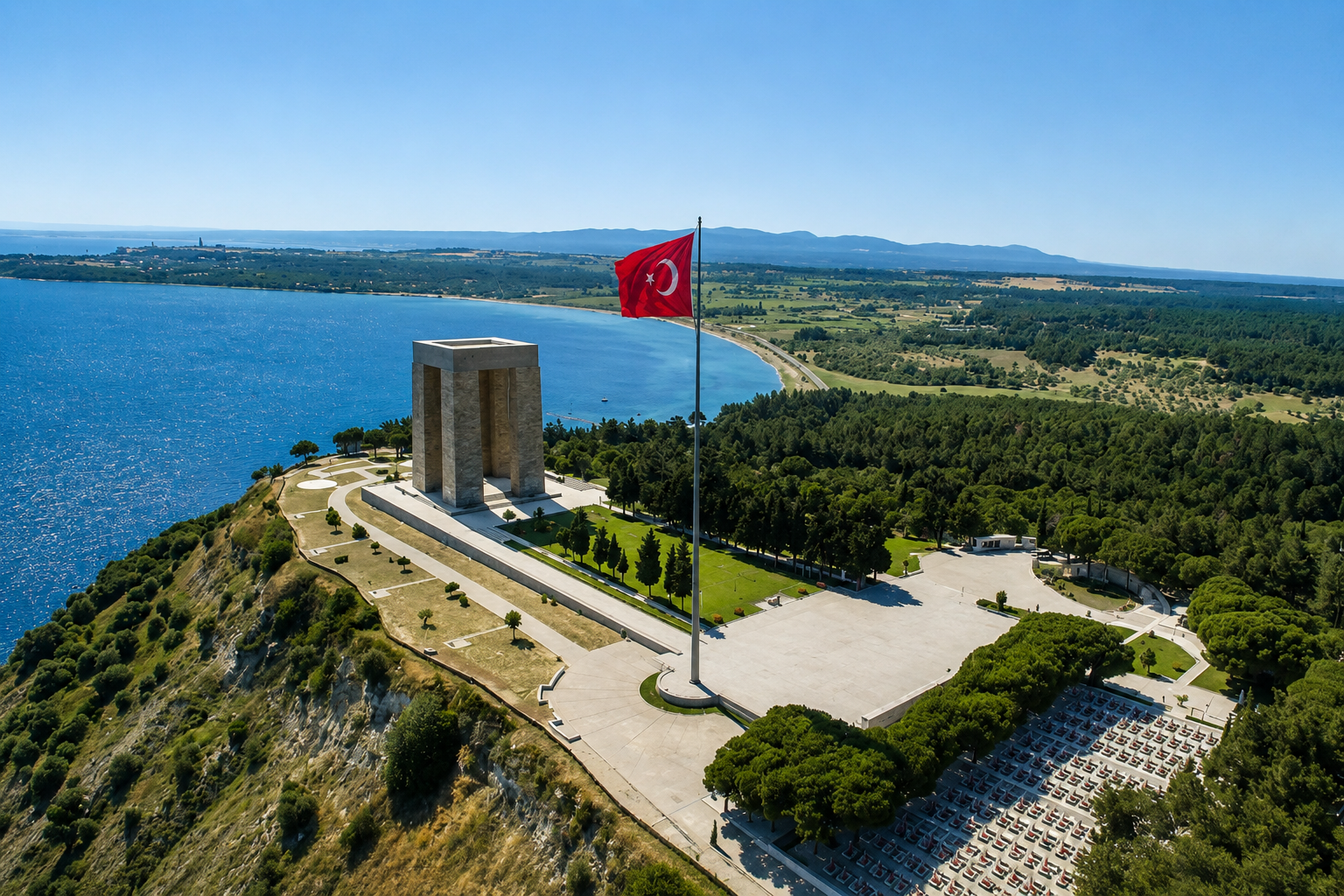 Çanakkale Şehitler Abidesi — Çanakkale kültür rotası görseli