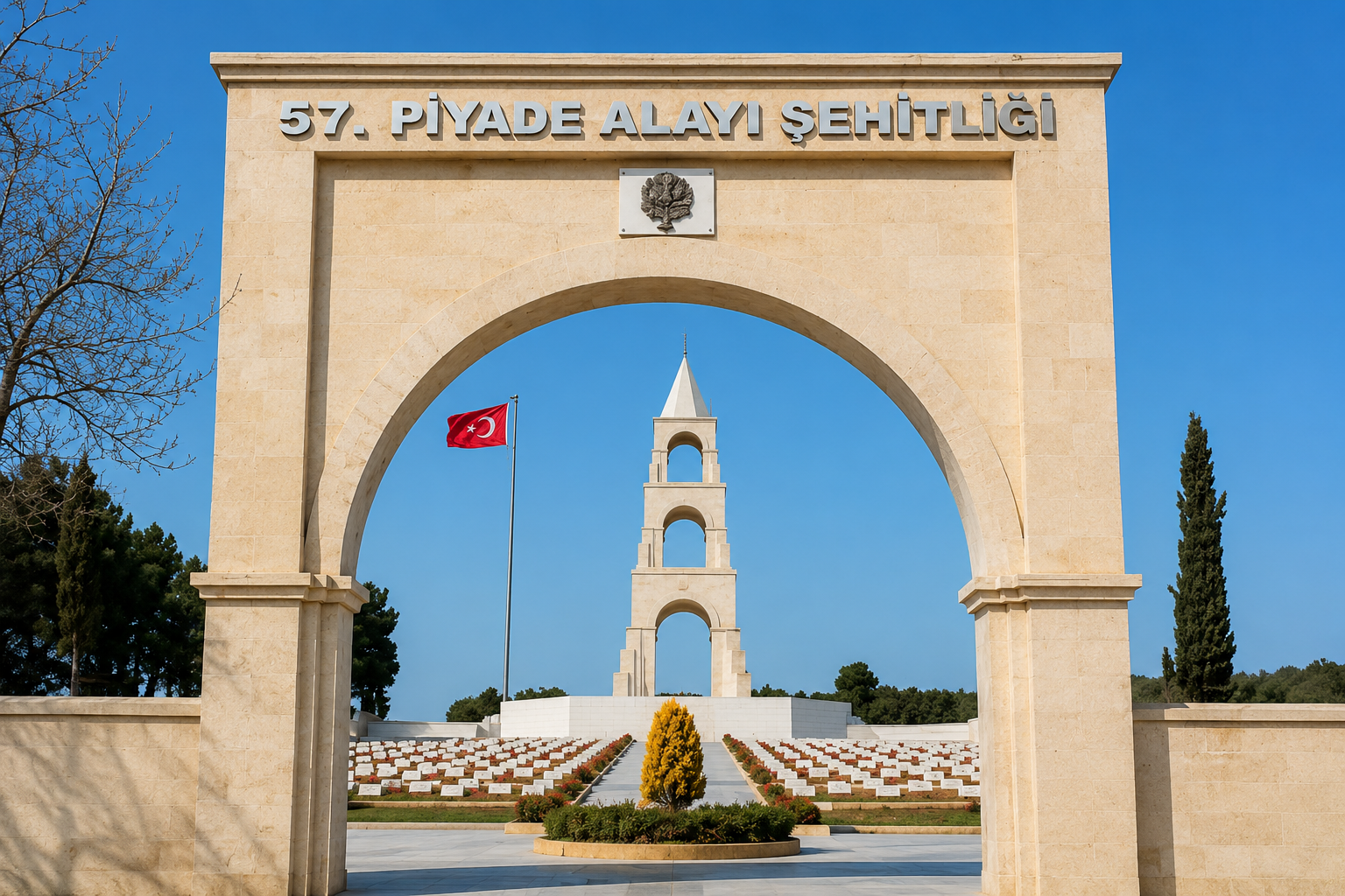 57. Alay Şehitliği — Çanakkale kültür rotası görseli