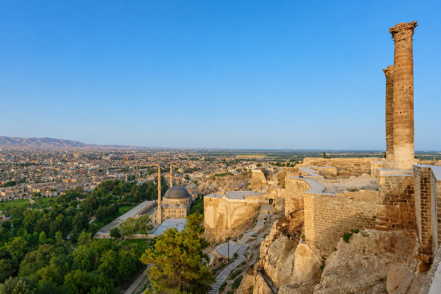 Şanlıurfa Kalesi — Şanlıurfa kültür rotası görseli