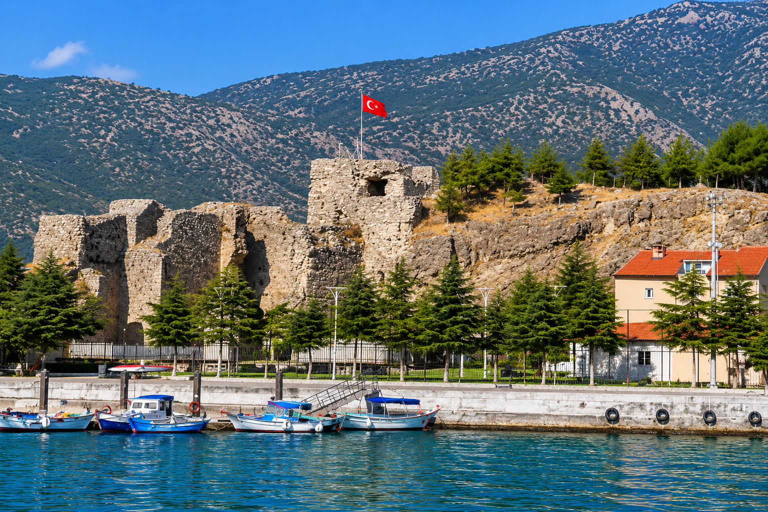 Eğirdir Kalesi — Isparta kültür rotası görseli