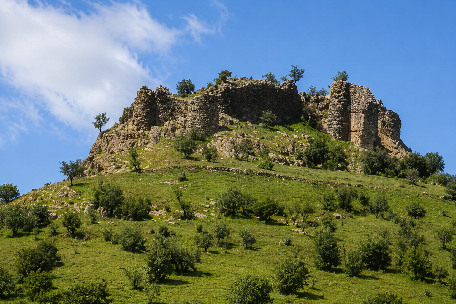 İrun Kalesi — Siirt kültür rotası görseli