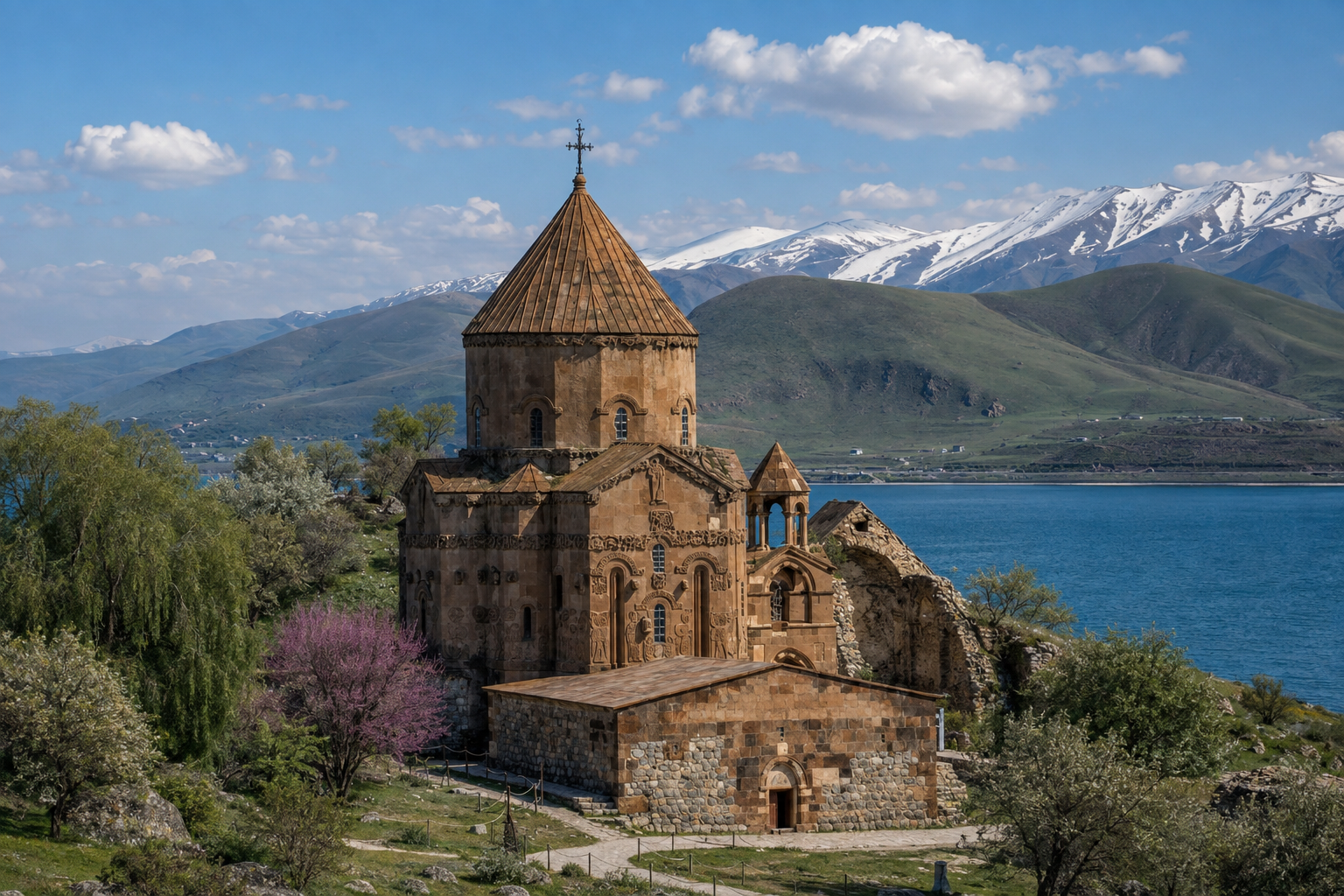 Akdamar Adası ve Kilisesi: Van Gölü’nün Ortasında Yüzyıllık Miras — Van kültür rotası görseli