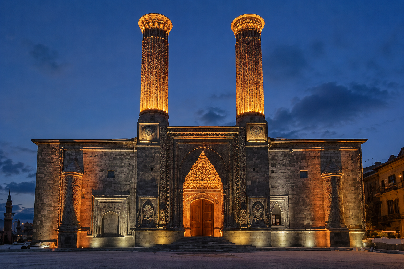 Erzurum Çifte Minareli Medrese — Erzurum kültür rotası görseli