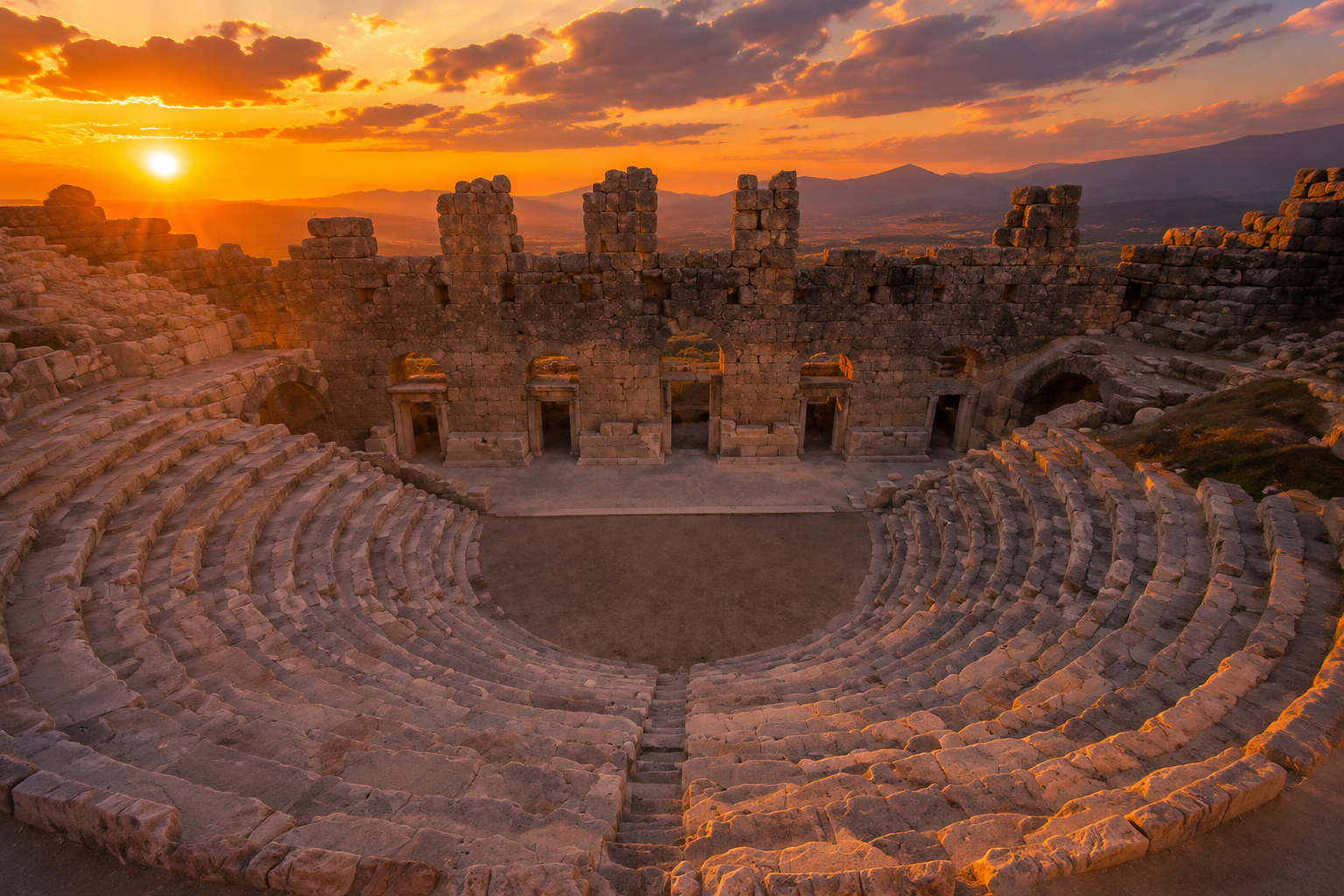 Kibyra Antik Kenti: Dağların İçinde Medusa ve Arena — Burdur kültür rotası görseli