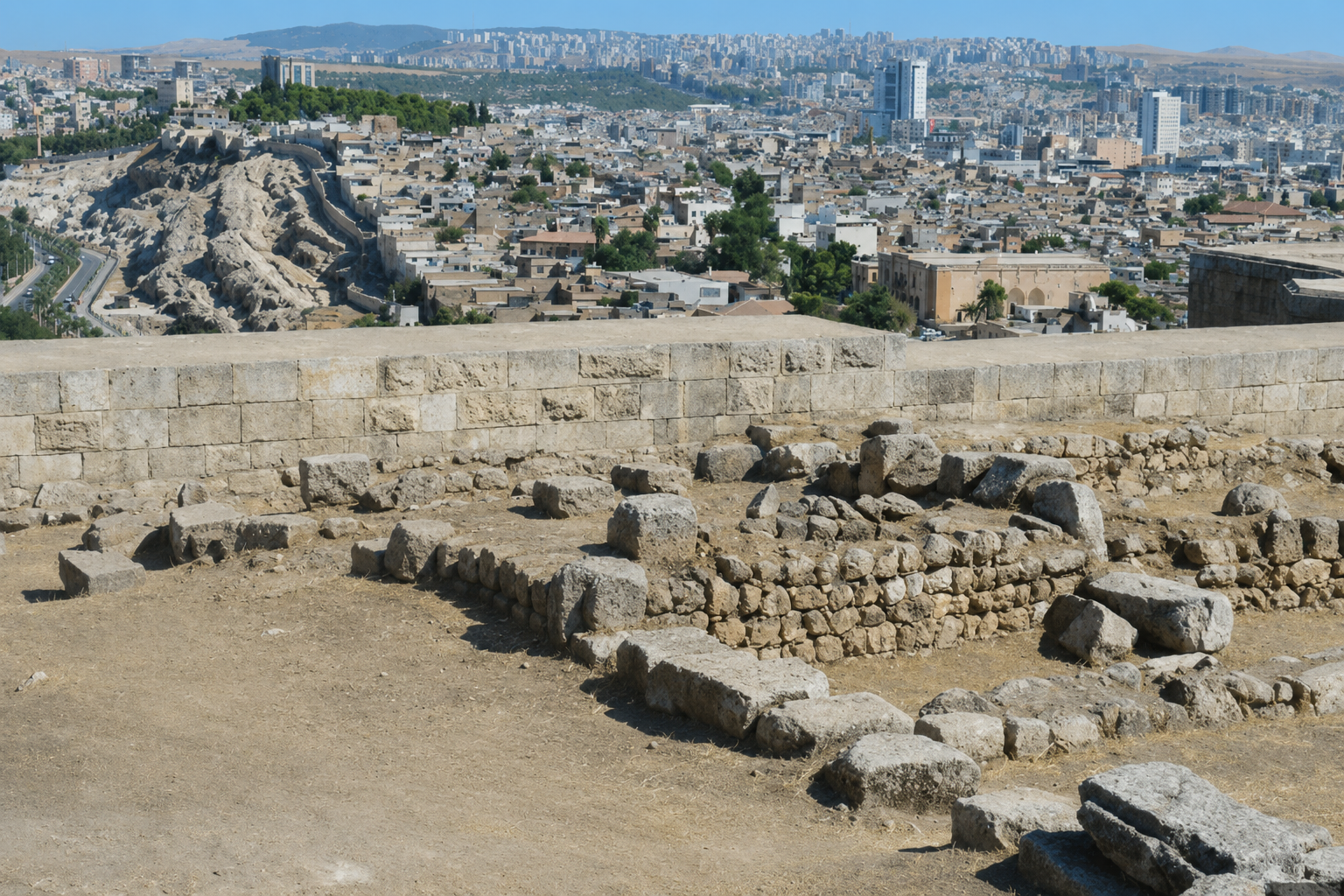Şanlıurfa Kalesi — Şanlıurfa kültür rotası görseli