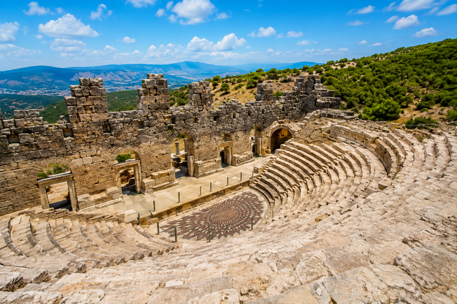 Kibyra Antik Kenti: Dağların İçinde Medusa ve Arena — Burdur kültür rotası görseli