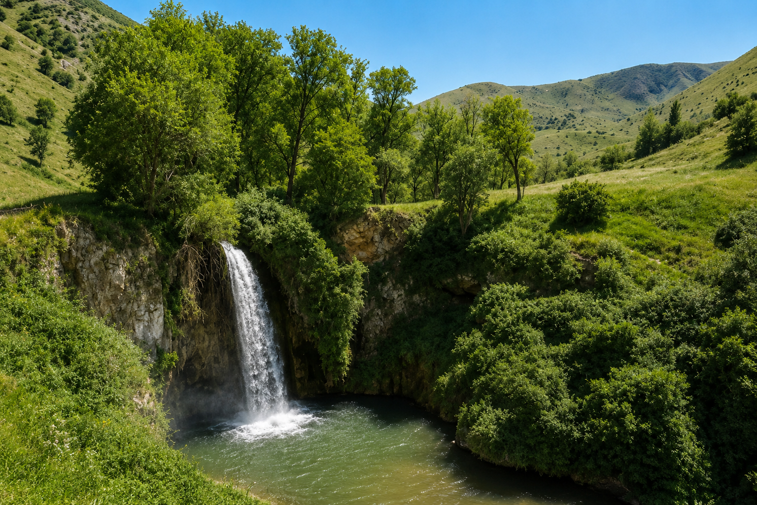 Sırakayalar Şelalesi — Bayburt kültür rotası görseli