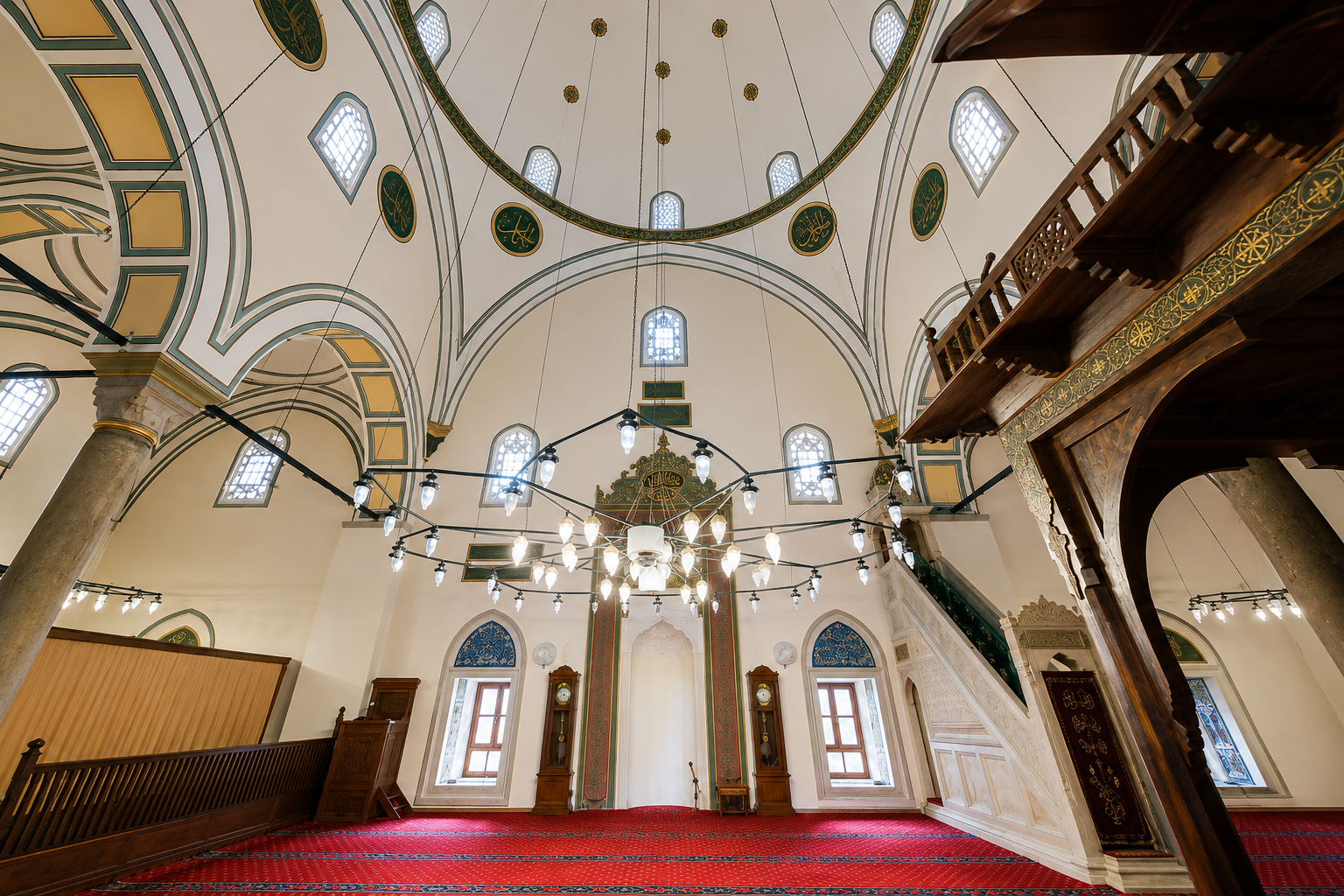 Sultan Camii'nin İ&ccedil; Mek&acirc;nı