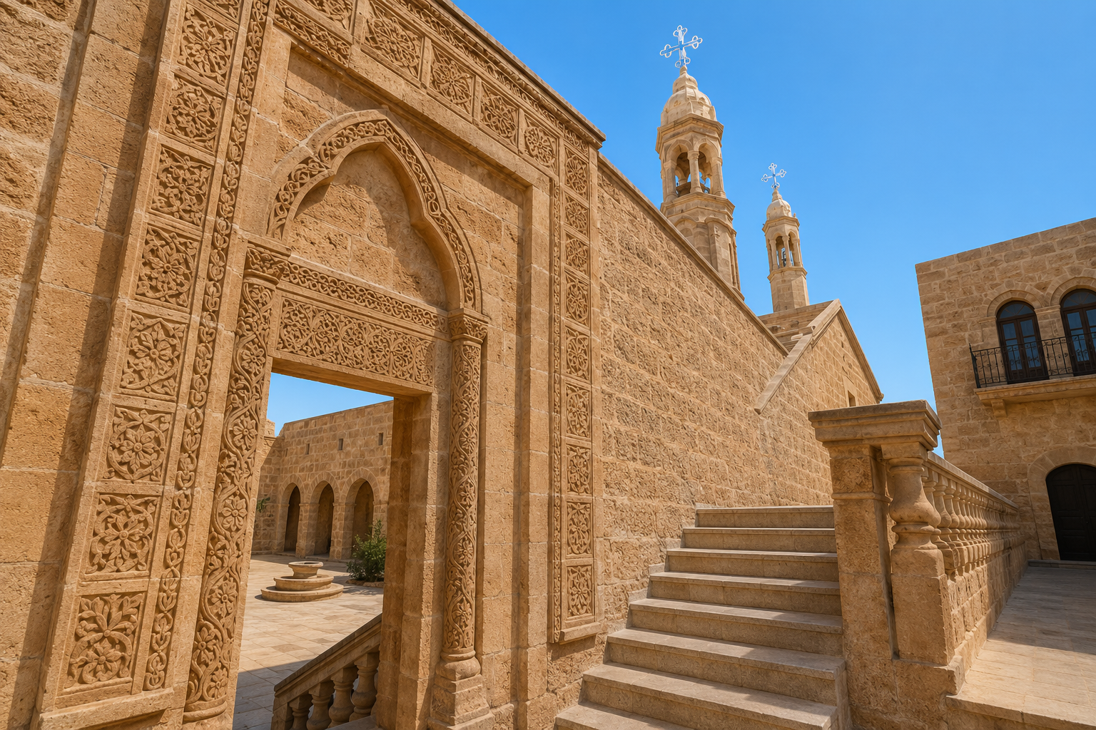 Mor Gabriel Manastırı — Mardin kültür rotası görseli