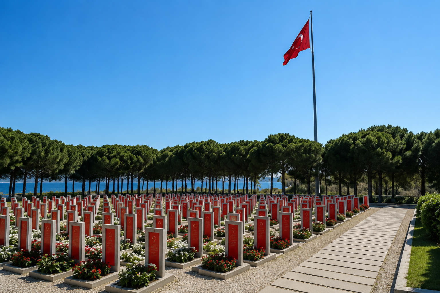 Çanakkale Şehitler Abidesi — Çanakkale kültür rotası görseli