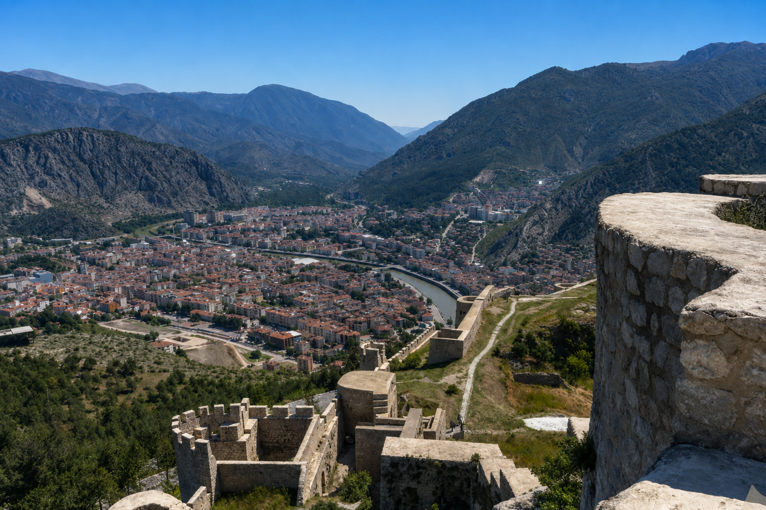 Harşena Kalesi — Amasya kültür rotası görseli