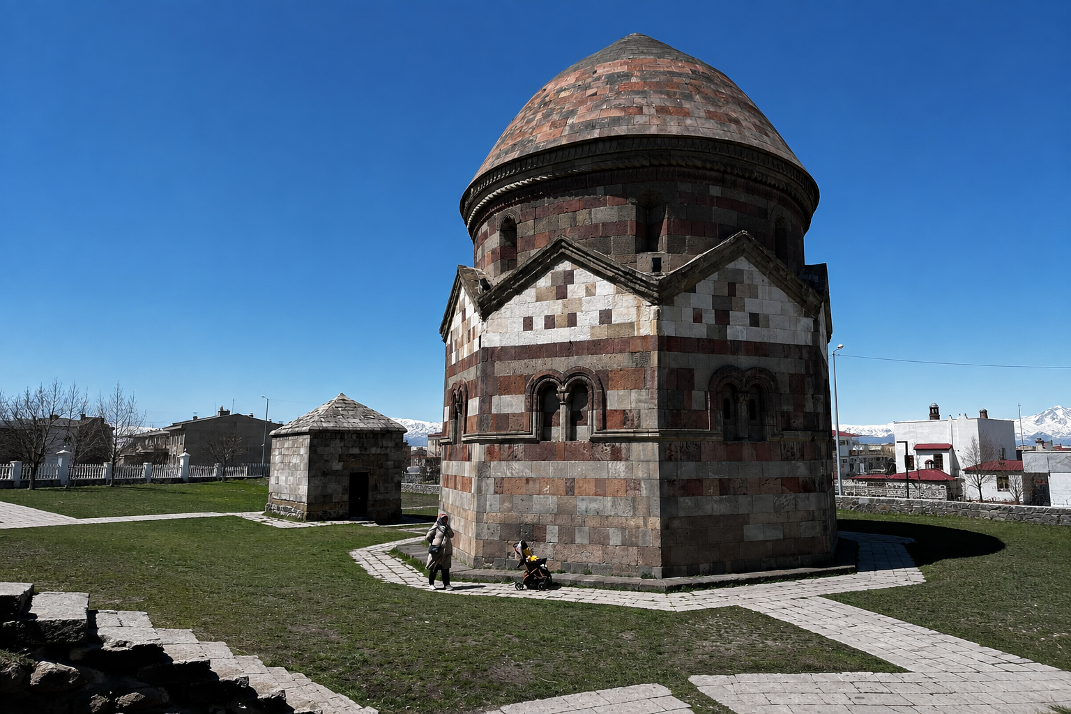 Üç Kümbetler — Erzurum kültür rotası görseli
