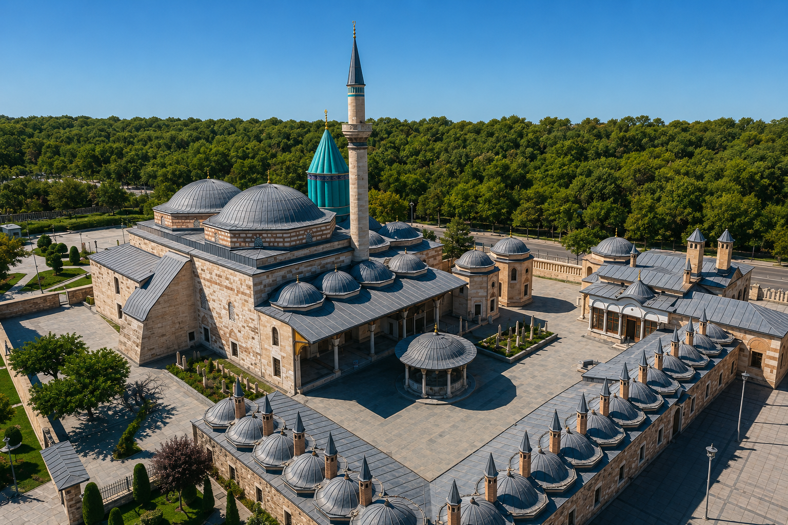 Mevlana Türbesi — Konya kültür rotası görseli