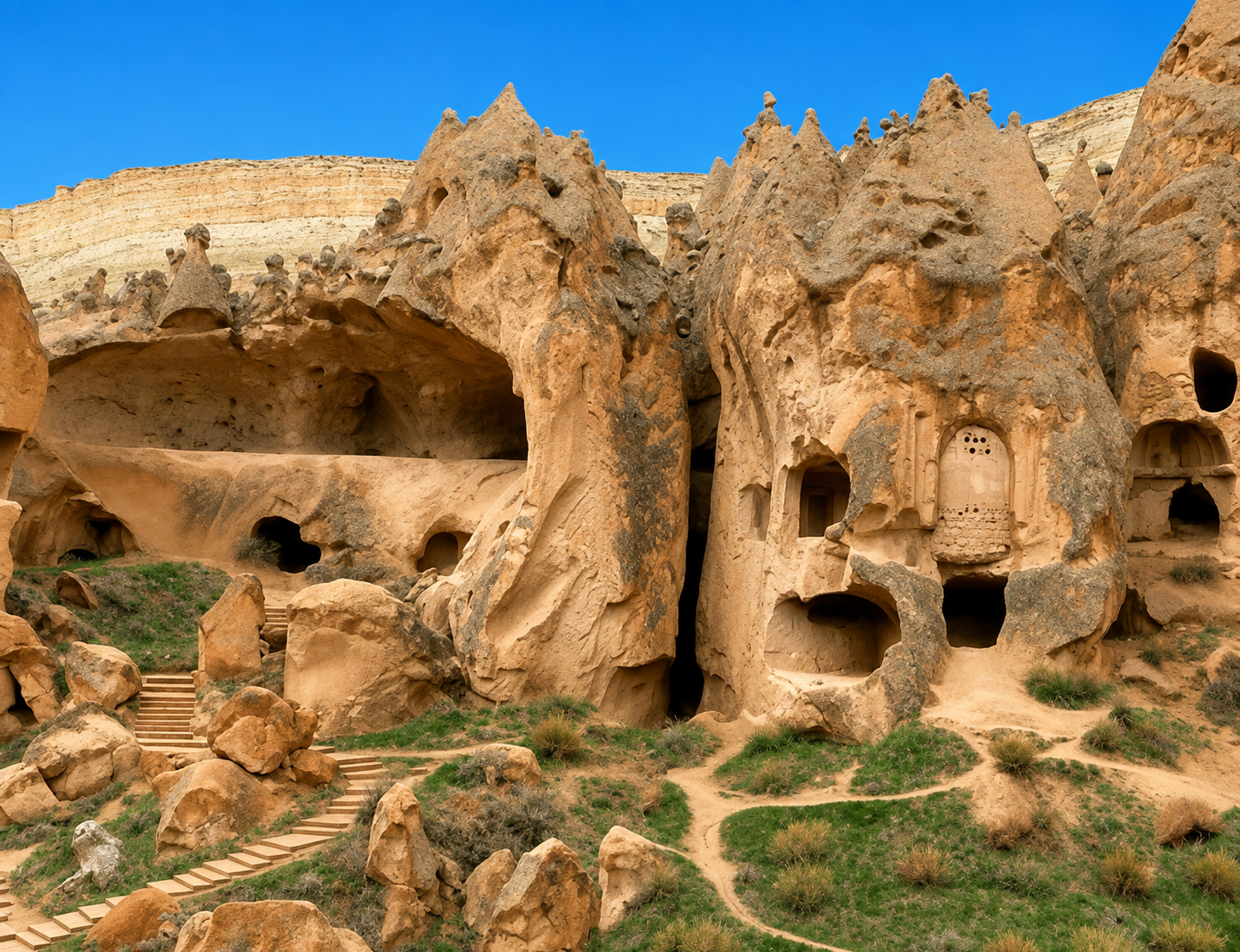 Zelve Paşabağları Ören Yeri Nevşehir — Nevşehir kültür rotası görseli