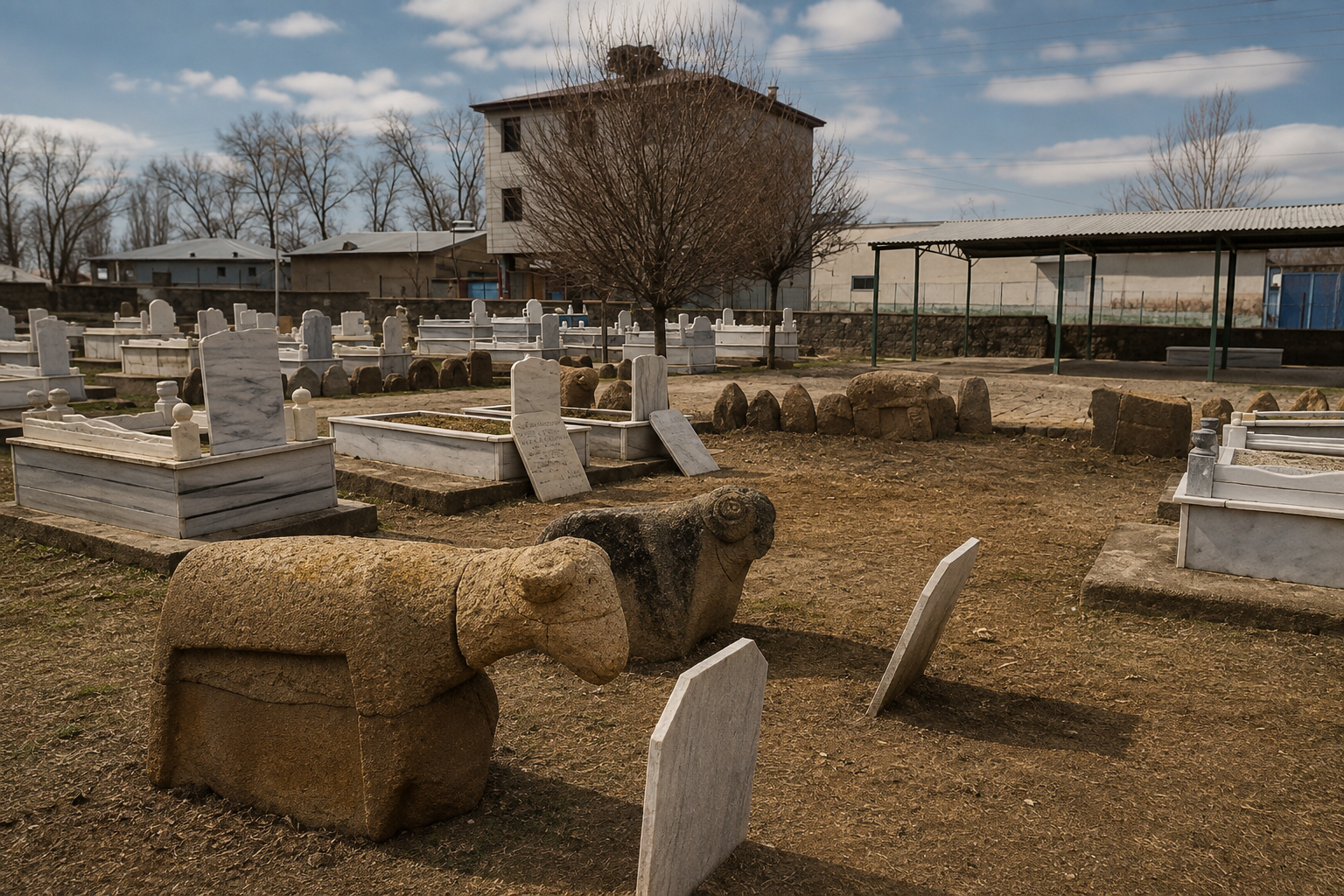 Iğdır Karakoyunlu Koçbaşlı Mezar Taşları — Iğdır kültür rotası görseli