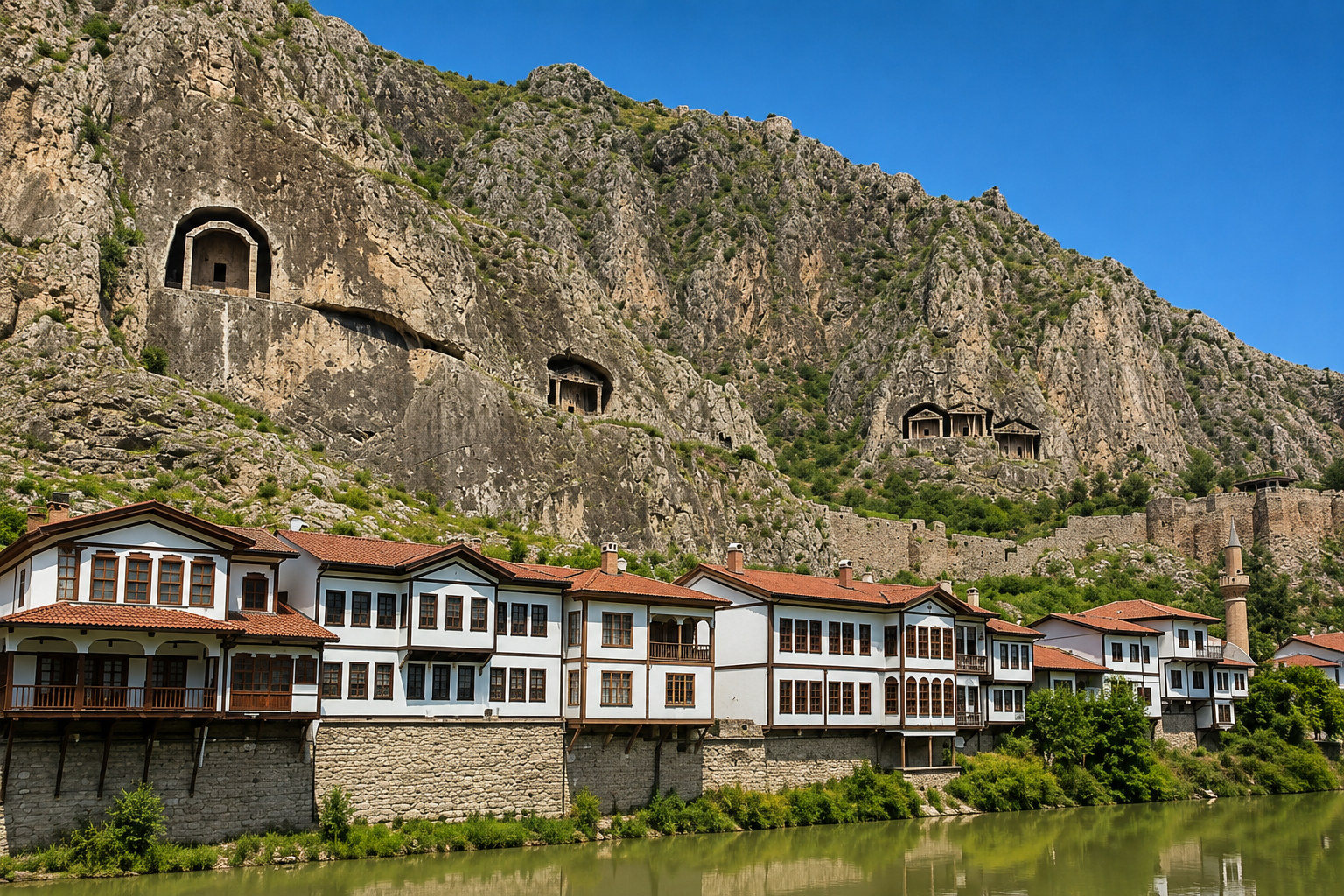 Kral Kaya Mezarları — Amasya kültür rotası görseli
