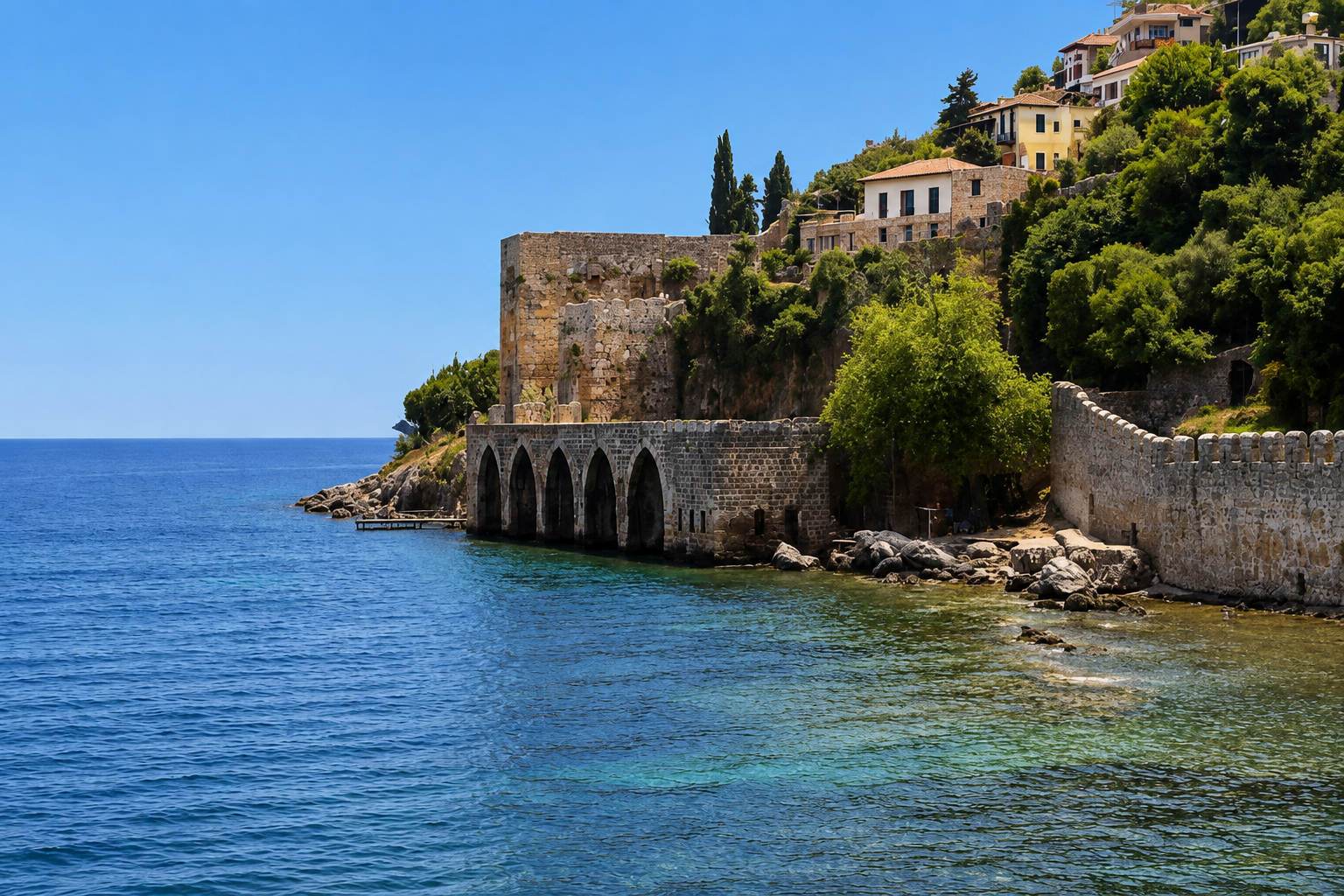 Amasra Kalesi — Bartın kültür rotası görseli