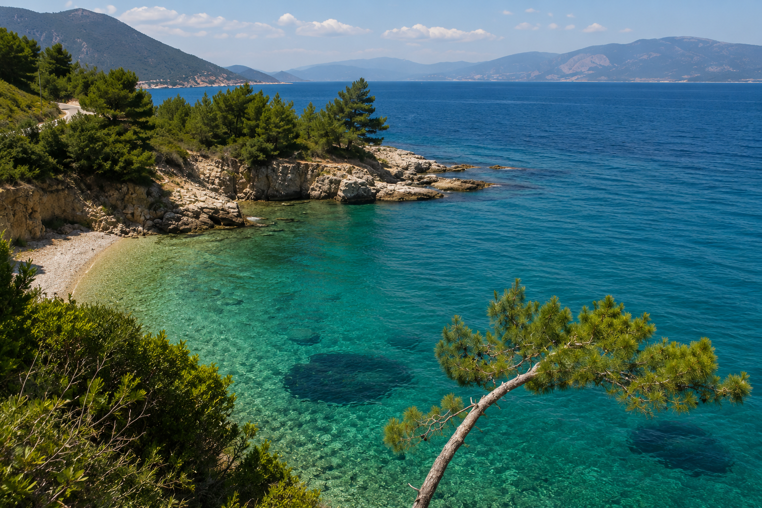 Eşsiz Koylar ve Turkuaz Deniz