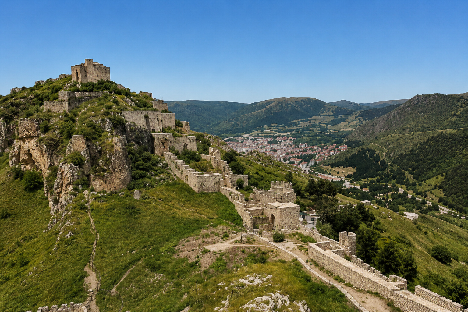 Harşena Kalesi — Amasya kültür rotası görseli