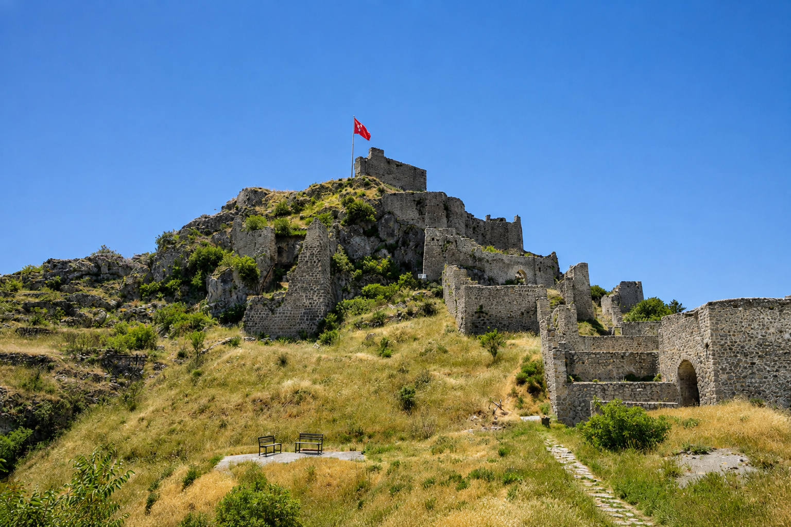Harşena Kalesi — Amasya kültür rotası görseli