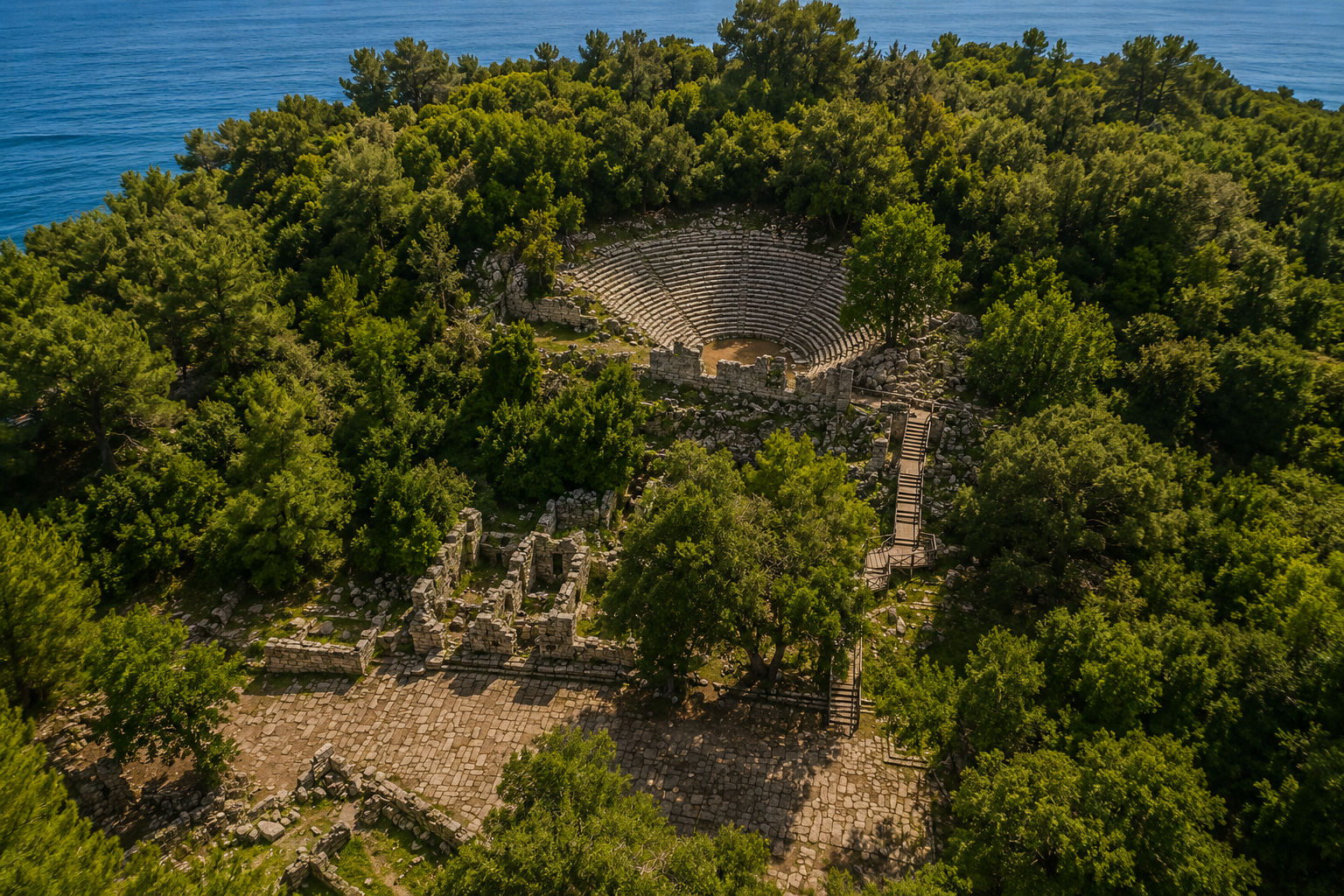 Phaselis&rsquo;in Hik&acirc;yesi ve Efsaneleri