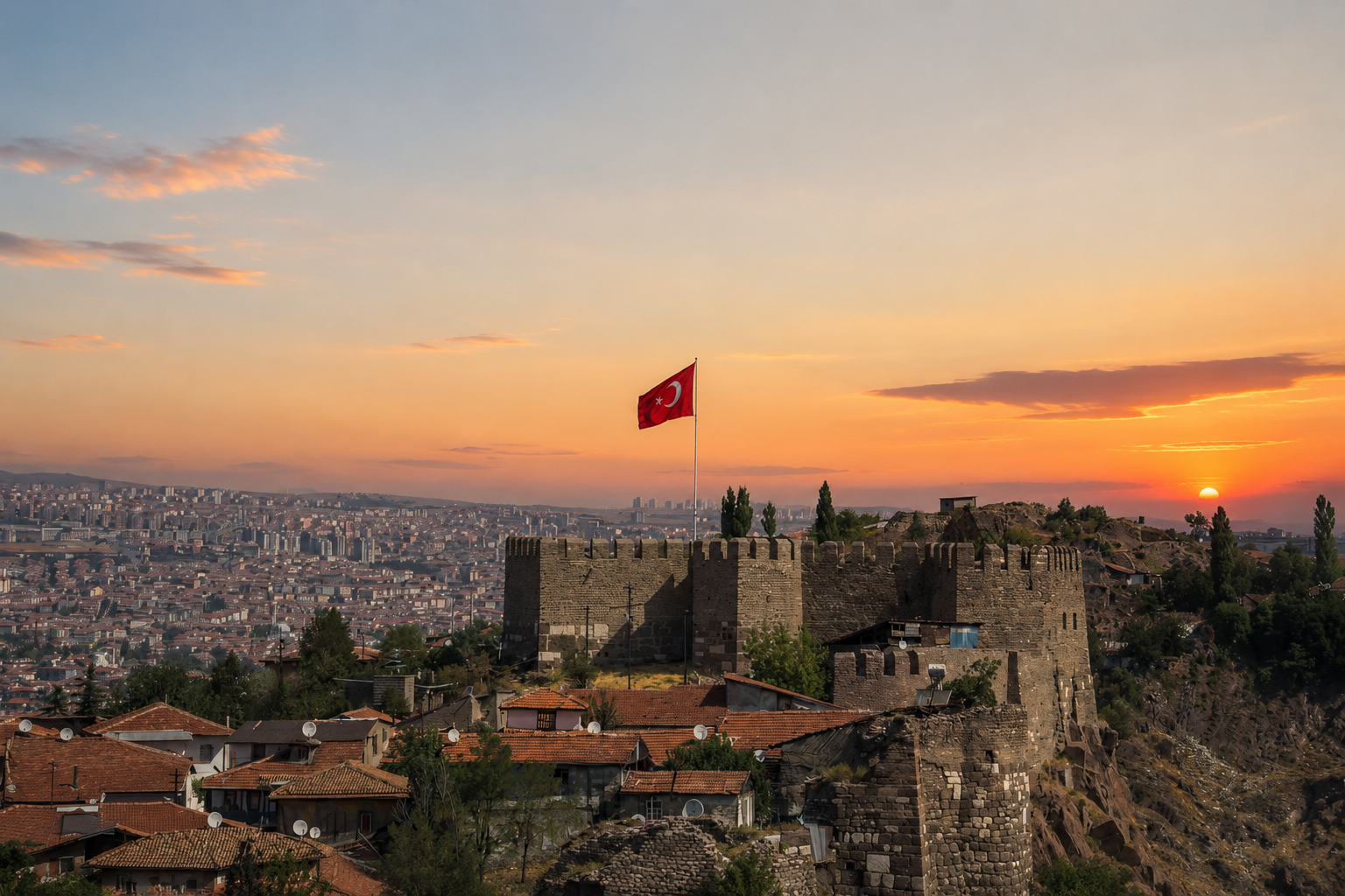Ankara Kalesi: Başkentin Taşlara Kazınmış Hafızası — Ankara kültür rotası görseli