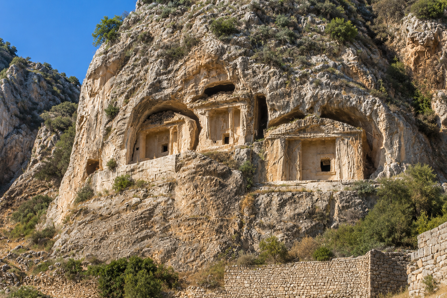 Kral Kaya Mezarları — Amasya kültür rotası görseli