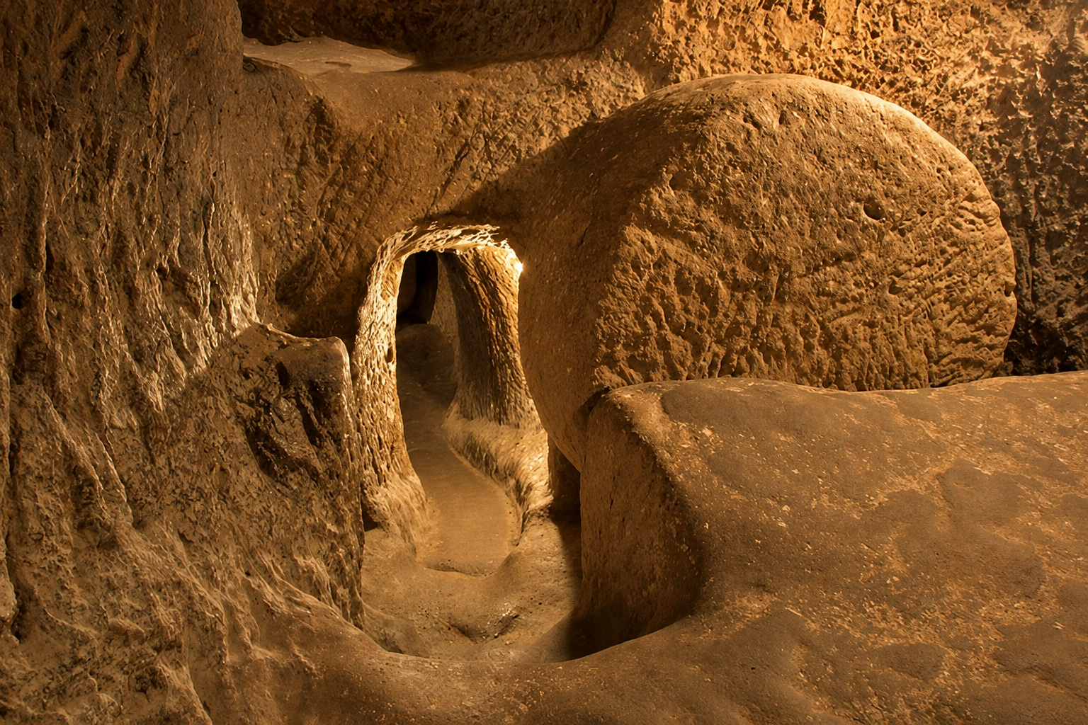 Özkonak Yeraltı Şehri — Nevşehir kültür rotası görseli