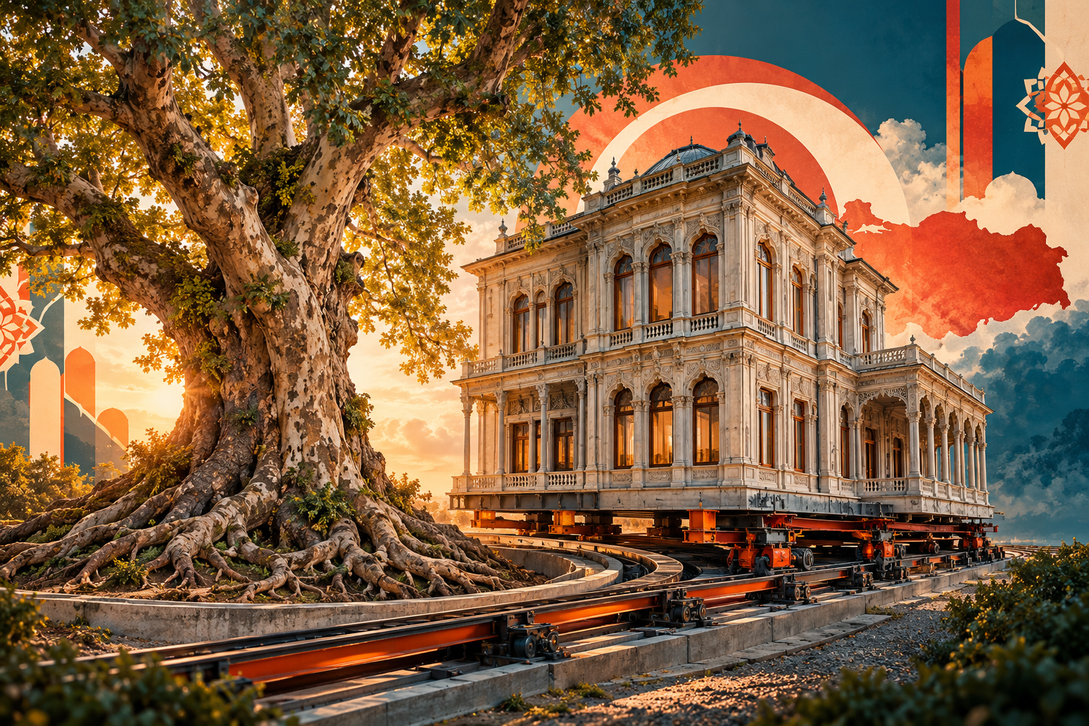 Türkiye'de Bir Ağacı Kurtarmak İçin Yerinden Taşınan Köşk Hangi İlde? görseli