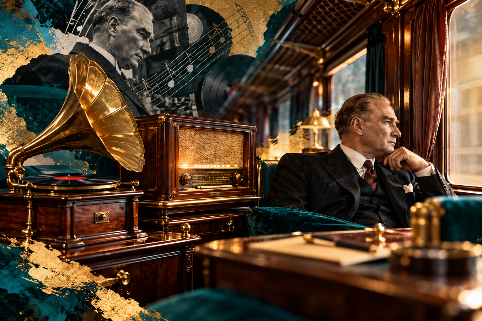 Türkiye'de Atatürk'ün Gramofonu ve Radyosunun Bulunduğu Tren Vagonu Hangi İlde? görseli