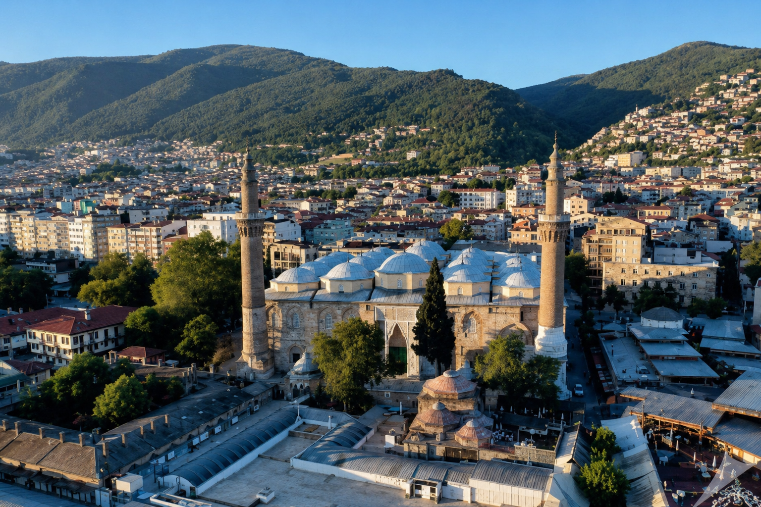 Bursa şehir genel görünümü