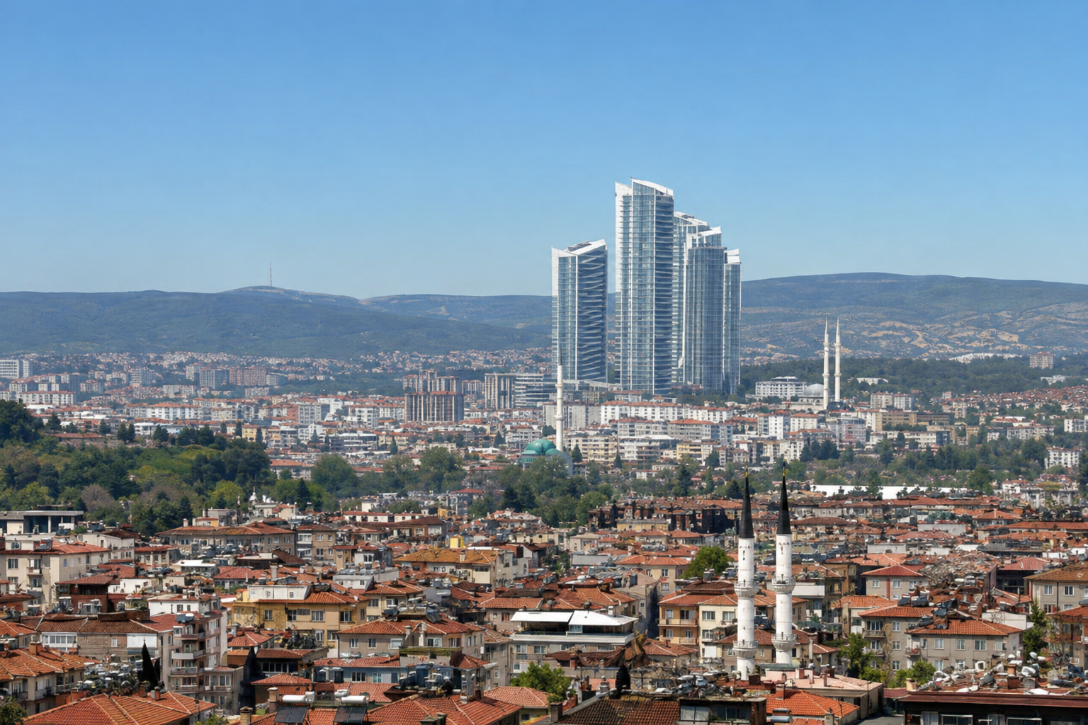 Gaziantep şehir manzarası