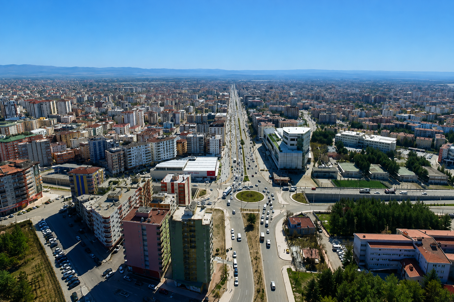 Batman şehir manzarası 