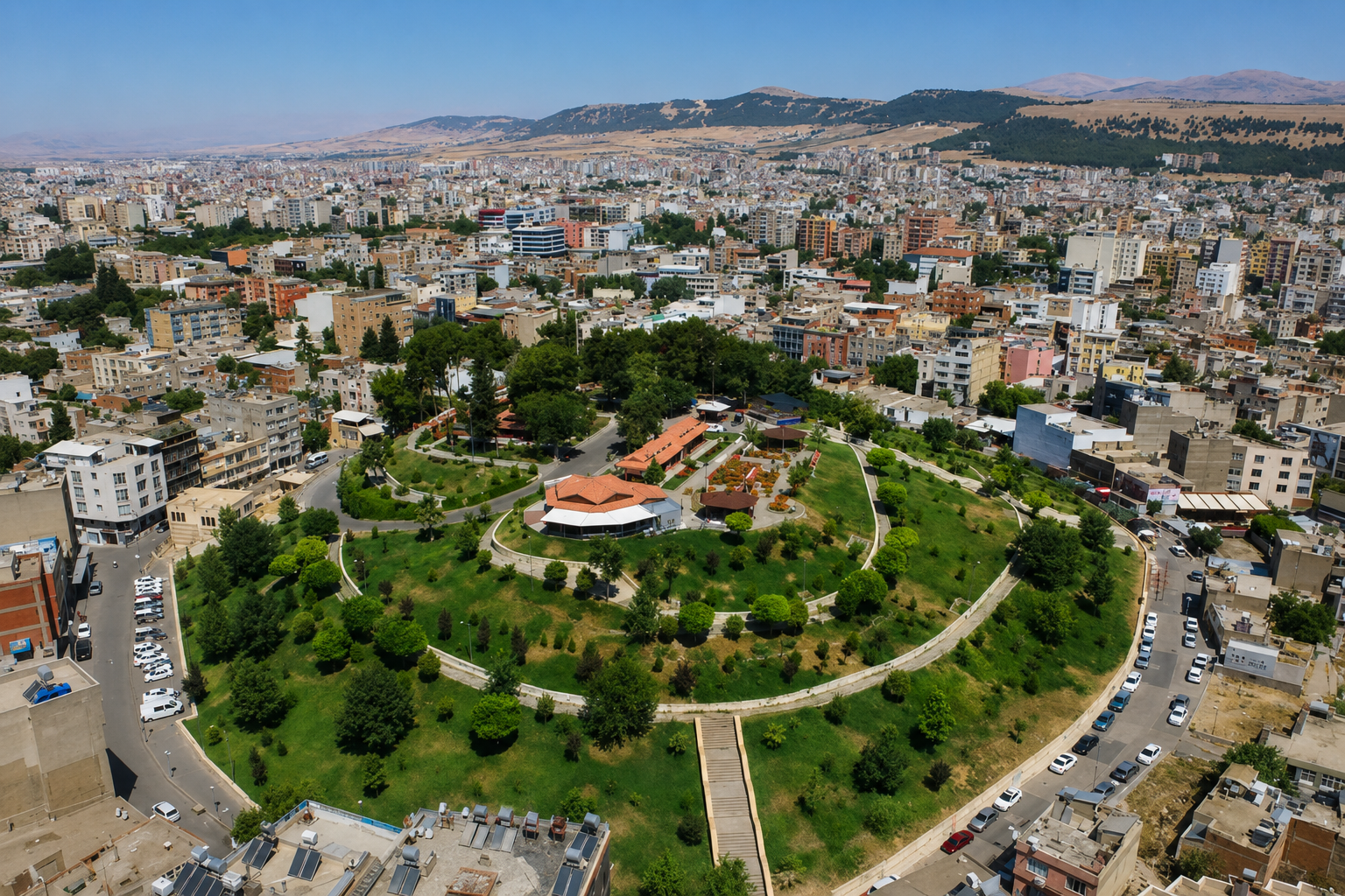 Adıyaman şehir manzarası 