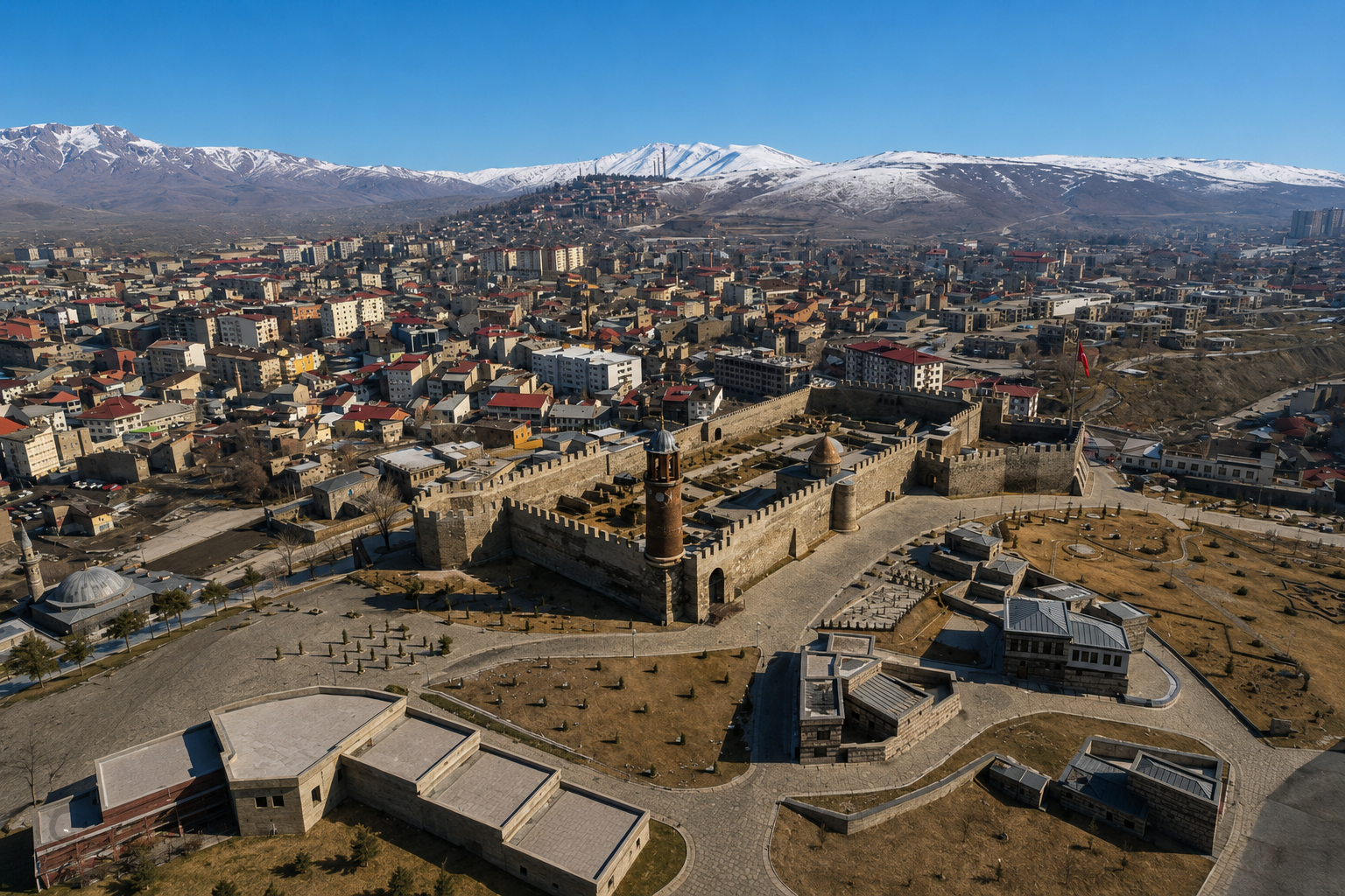 Erzurum - Türkiye'nin yüzölçümü en büyük dördüncü ili