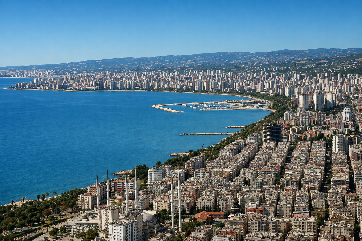 Mersin - Türkiye'nin yıllık ortalama sıcaklığı en yüksek şehri