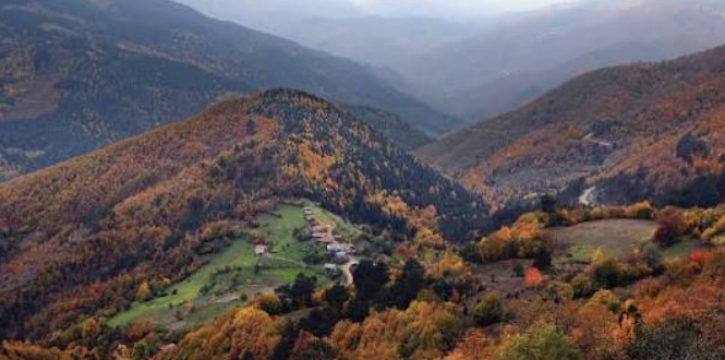 Kastamonu Küre Dağları ve dağlık arazi