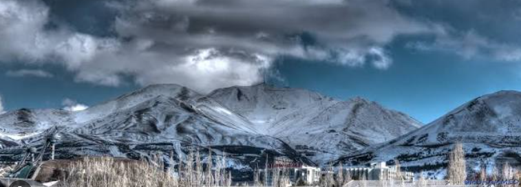 Erzurum Palandöken Dağları ve yüksek dağlık arazi